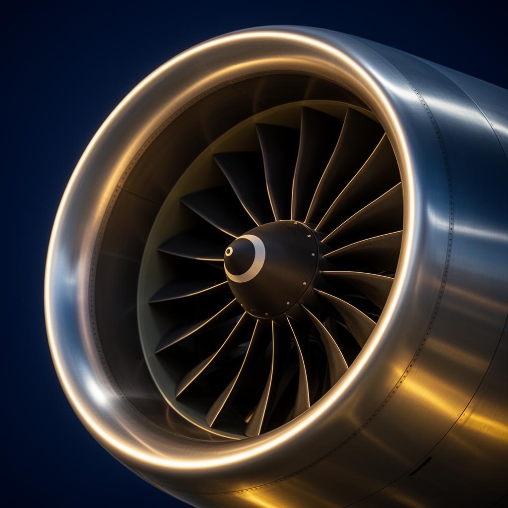 Detalle de ingeniería aeroespacial